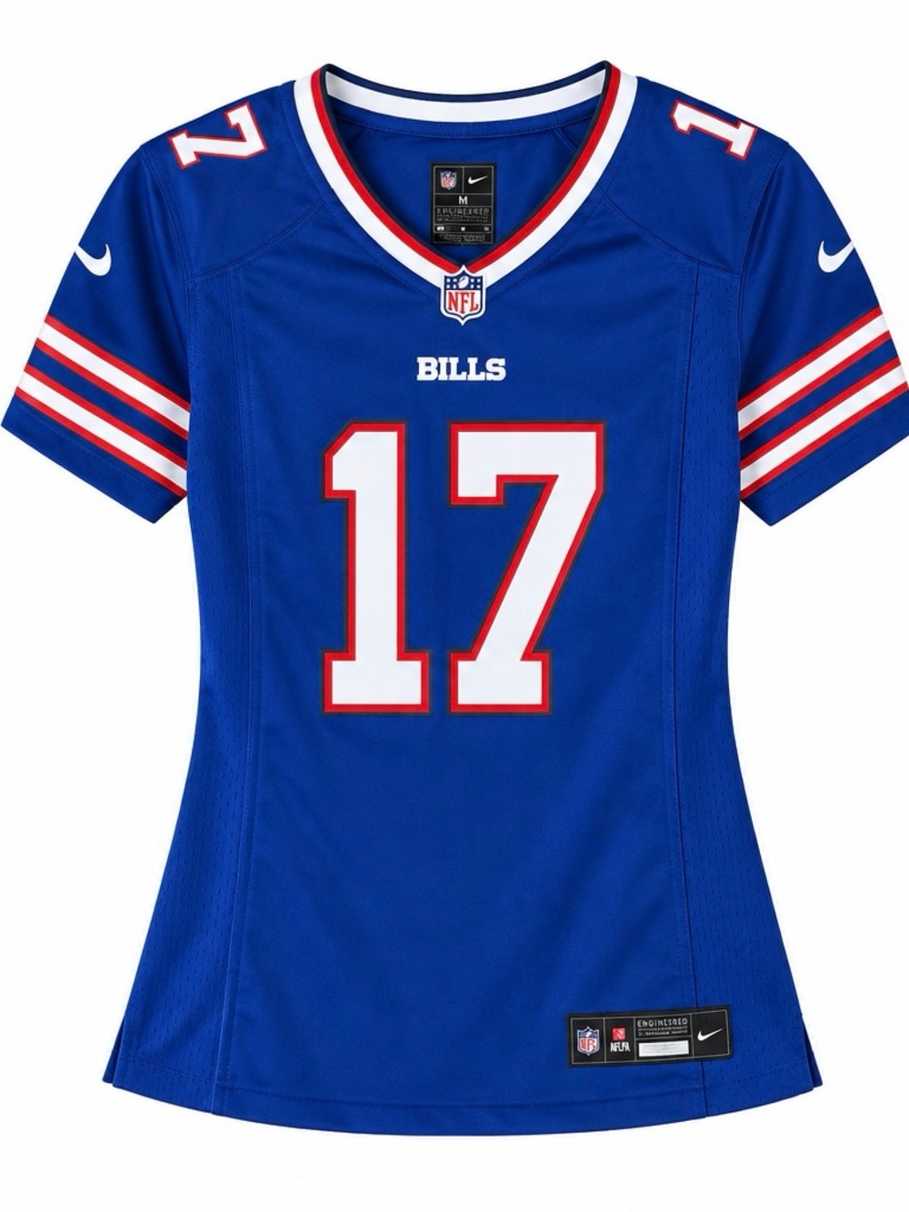 NFL Women's Blue #17 Buffalo Bills Jersey